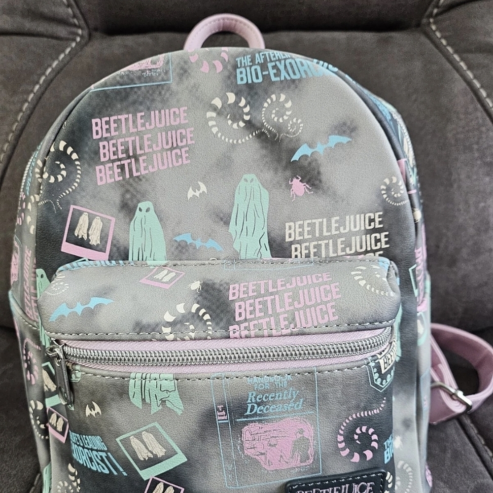 Loungefly Beetlejuice Pastel Backpack